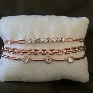 Delicate Rose Gold Adjustable Bracelet